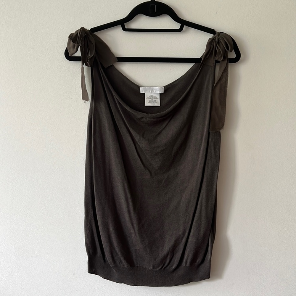 NICOLE FARHI Sleeveless Top